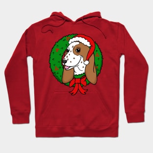 Christmas Basset Hound Hoodie